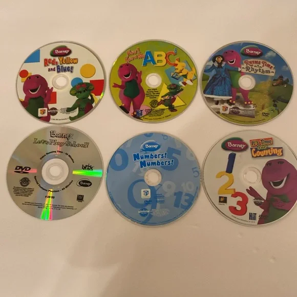 BARNEY- The purple dinosaur, DVD Set (6 in total) LEARNING . - Picture 5 of 6